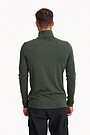 Merino wool long sleeve roll neck top 2 | CHAKI/SAMANINĖ | Audimas
