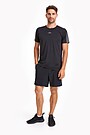 Sports short sleeve T-shirt 5 | BLACK | Audimas