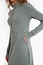 Merino wool dress 3 | GREEN | Audimas