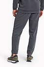 Organic cotton French terry sweatpants 3 | GREY | Audimas