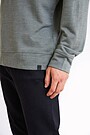 Merino wool crewneck sweatshirt 3 | GREEN | Audimas