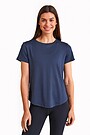 Short sleeve sports T-shirt 1 | BLUE | Audimas