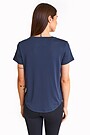 Short sleeve sports T-shirt 2 | BLUE | Audimas