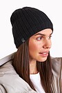 Polylana knitted hat 2 | BLACK | Audimas