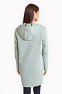 Long neoprene full-zip hoodie 2 | GREEN | Audimas