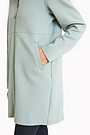 Long neoprene full-zip hoodie 4 | GREEN | Audimas
