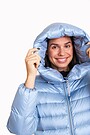 Down coat with cocooning hood 4 | BLUE | Audimas