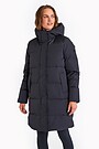 Down coat with light protection from the rain 1 | BLACK | Audimas