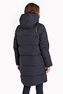 Down coat with light protection from the rain 2 | BLACK | Audimas