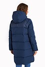 Down coat with light protection from the rain 2 | BLUE | Audimas