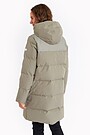 Down coat with light protection from the rain 2 | GREEN | Audimas