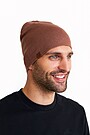 Knitted merino wool beanie 2 | BROWN | Audimas