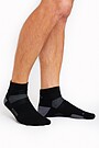 Short hiking socks with merino wool 3 | BLACK | Audimas