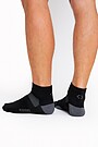 Short hiking socks with merino wool 4 | BLACK | Audimas