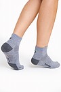Short hiking socks with merino wool 2 | GREY | Audimas