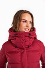 Long down jacket 3 | RED | Audimas