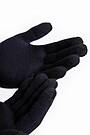 Merino vilnos pirštinės 2 | BLACK | Audimas