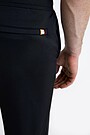 National collection tapered fit sweatpants 4 | BLACK | Audimas