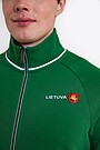 National collection cotton full-zip club jacket 4 | GREEN | Audimas