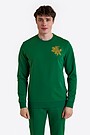 National collection embroidered  sweatshirt 1 | GREEN | Audimas