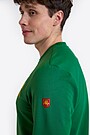 National collection embroidered  sweatshirt 4 | GREEN | Audimas