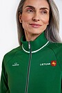 National collection cotton full-zip club jacket 3 | GREEN | Audimas