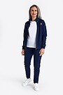 National collection cotton full-zip club jacket 5 | BLUE | Audimas