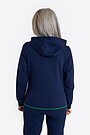 National collection cotton full-zip hoodie 2 | BLUE | Audimas