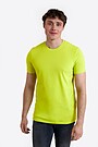 Organic cotton short sleeve T-shirt 1 | YELLOW | Audimas