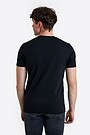 Short sleeved cotton T-shirt Rock 3 | BLACK | Audimas