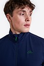 Stretchy woven full-zip track jacket 3 | BLUE | Audimas
