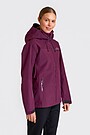 Outdoor hardshell jacket 1 | BURGUND | Audimas