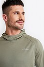 Outdoor light sun shield hoodie 3 | CHAKI | Audimas