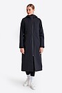 Long membrane raincoat 2 | BLACK | Audimas