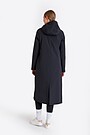 Long membrane raincoat 3 | BLACK | Audimas