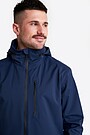Light water repellant parka jacket  with 20,000 membrane 4 | BLUE | Audimas
