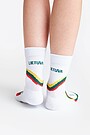 National collection long cotton socks 2 | WHITE | Audimas
