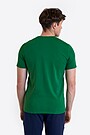 Short sleeves cotton T-shirt We are for Lithuania 2 | GREEN | Audimas