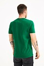Short sleeves cotton T-shirt Lithuania – the land of basketball 2 | GREEN | Audimas