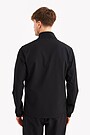 Stretchy woven full-zip track jacket 2 | BLACK | Audimas
