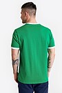 Loose fit printed cotton t-shirt 2 | GREEN | Audimas