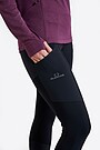 Outdoor hybrid leggings with pockets 3 | BLACK | Audimas