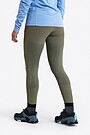 Outdoor hybrid leggings with pockets 3 | GREEN | Audimas