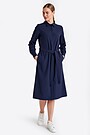 Long shirt dress 1 | BLUE | Audimas