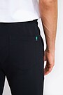 Stretch cotton sweatshorts 5 | BLACK | Audimas