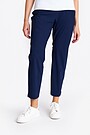 Lightweight cropped fit SENSITIVE trousers 2 | BLUE | Audimas