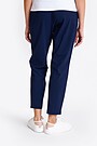 Lightweight cropped fit SENSITIVE trousers 3 | BLUE | Audimas