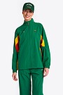 National collection zip-through track jacket 3 | GREEN | Audimas