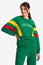 National collection crewneck sweatshirt 4 | GREEN | Audimas