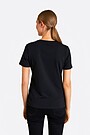 Short sleeves cotton T-shirt Lithuanian forests 2 | BLACK | Audimas
